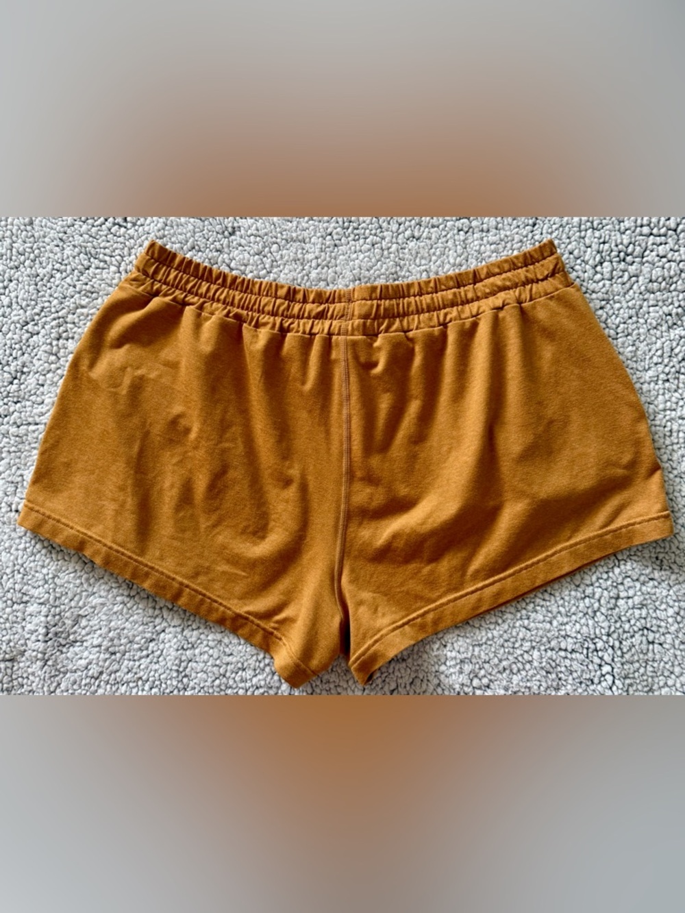 Bundle! Vuori Halo - Women's Athletic Drawstring Shorts in Rust and Mustard - Picture 7 of 12